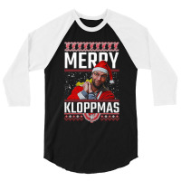 Merry Kloppmas Essential 3/4 Sleeve Shirt | Artistshot