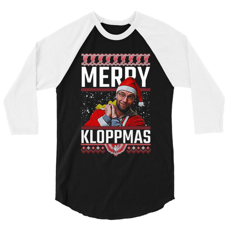 Merry Kloppmas Essential 3/4 Sleeve Shirt | Artistshot