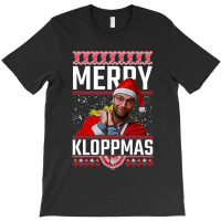 Merry Kloppmas Jurgen Klopp Lfc Christmas Design Classic T-shirt | Artistshot