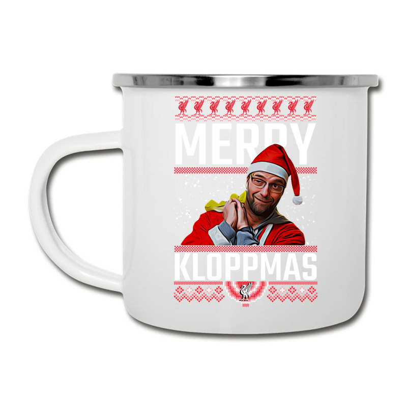 Merry Kloppmas Jurgen Klopp Lfc Christmas Design Classic Camper Cup | Artistshot