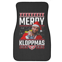 Merry Kloppmas Jurgen Klopp Lfc Christmas Design Classic Front Car Mat | Artistshot