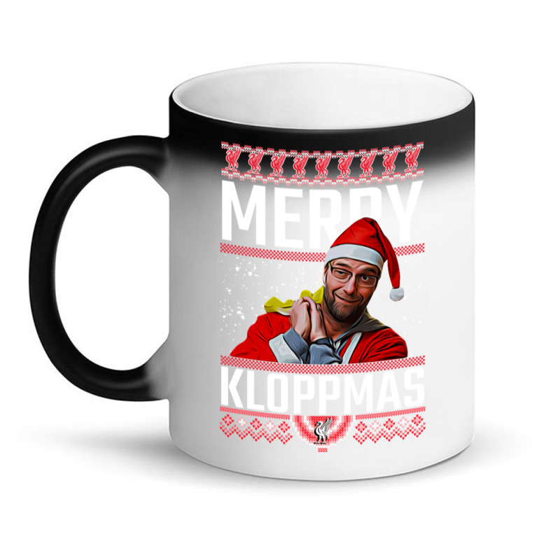 Merry Kloppmas Jurgen Klopp Lfc Christmas Design Classic Magic Mug | Artistshot