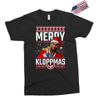 Merry Kloppmas Jurgen Klopp Lfc Christmas Design Classic Exclusive T-shirt | Artistshot