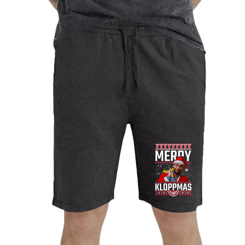 Merry Kloppmas Jurgen Klopp Lfc Christmas Design Classic Vintage Short | Artistshot