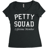 Petty Squad Lifetime Member Team Petty Women's Triblend Scoop T-shirt | Artistshot