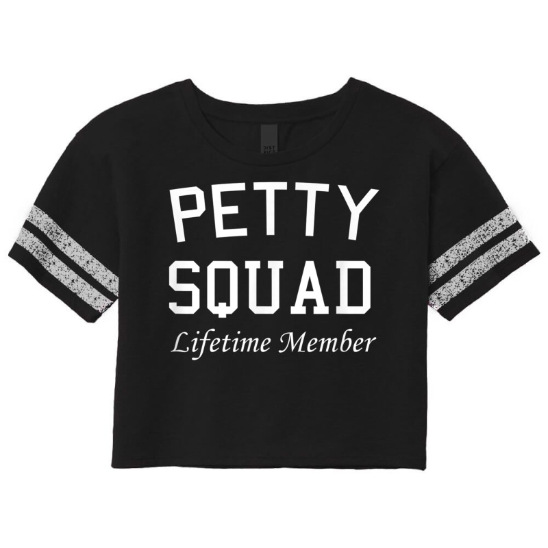 Petty Squad Lifetime Member Team Petty Scorecard Crop Tee by MaragretPolino | Artistshot