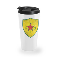 Ypg Peoples Protection Units Distressed Travel Mug | Artistshot