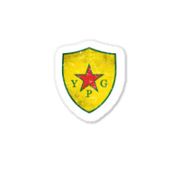 Ypg Peoples Protection Units Distressed Sticker | Artistshot