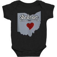 Hebron   Ohio  Oh City State Usa   Cute Souvenir   Tank Top Baby Bodysuit | Artistshot