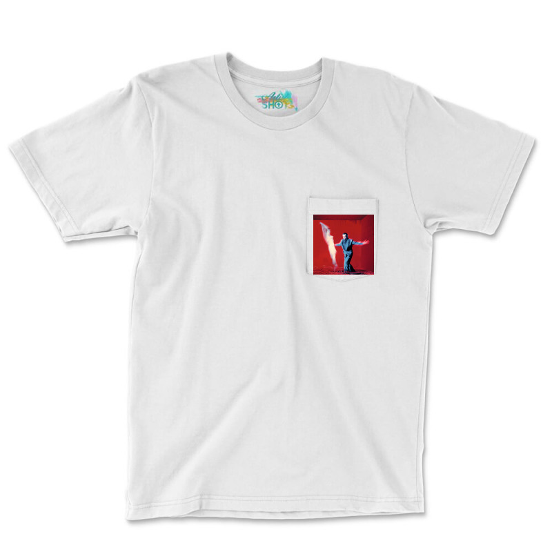 Peter Gabriel Red Fire Pocket T-shirt | Artistshot