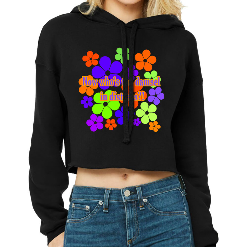 Daphne Blake Is No Damsel In Distress Cropped Hoodie by cm-arts | Artistshot