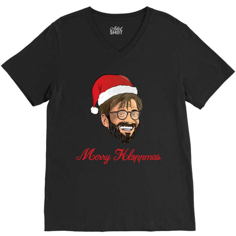 Merry Kloppmas Liverpool Special Essential V-neck Tee | Artistshot