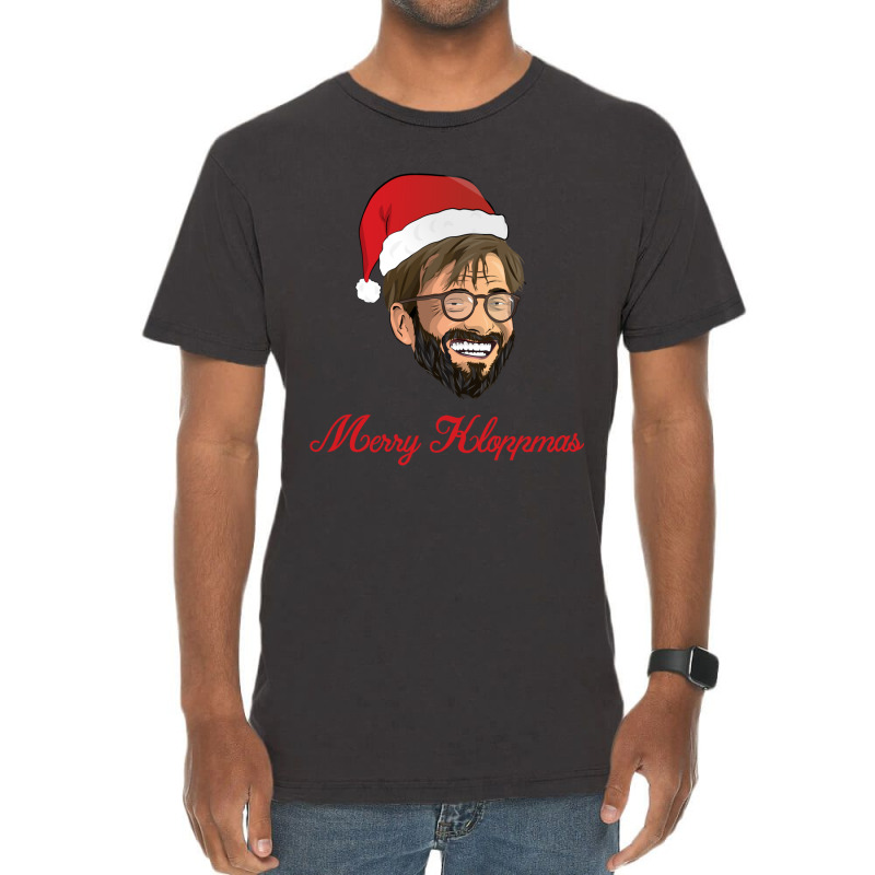 Merry Kloppmas Liverpool Special Essential Vintage T-shirt | Artistshot