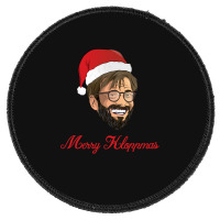 Merry Kloppmas Liverpool Special Essential Round Patch | Artistshot