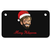 Merry Kloppmas Liverpool Special Essential Motorcycle License Plate | Artistshot