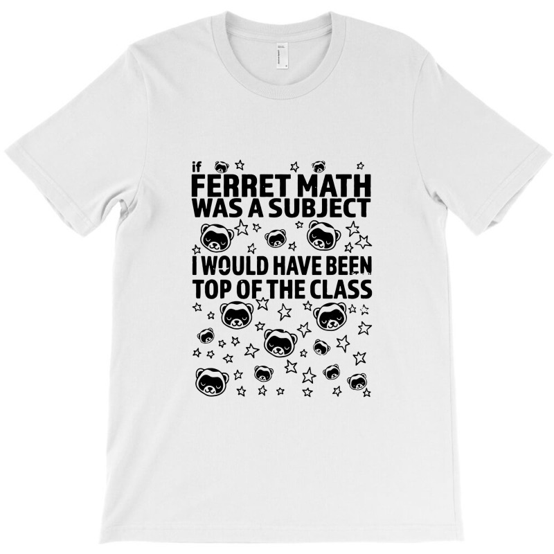 Custom Ferret Math Short Sleeve T-shirt By Cm-arts - Artistshot