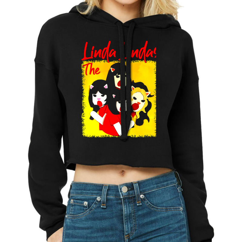 Latinx Punk Girl Cropped Hoodie by StuartRamsey | Artistshot