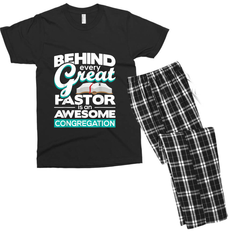 An Awesome Congregation - Pastor Preacher Minister Men's T-shirt Pajama Set by WarrenERand | Artistshot