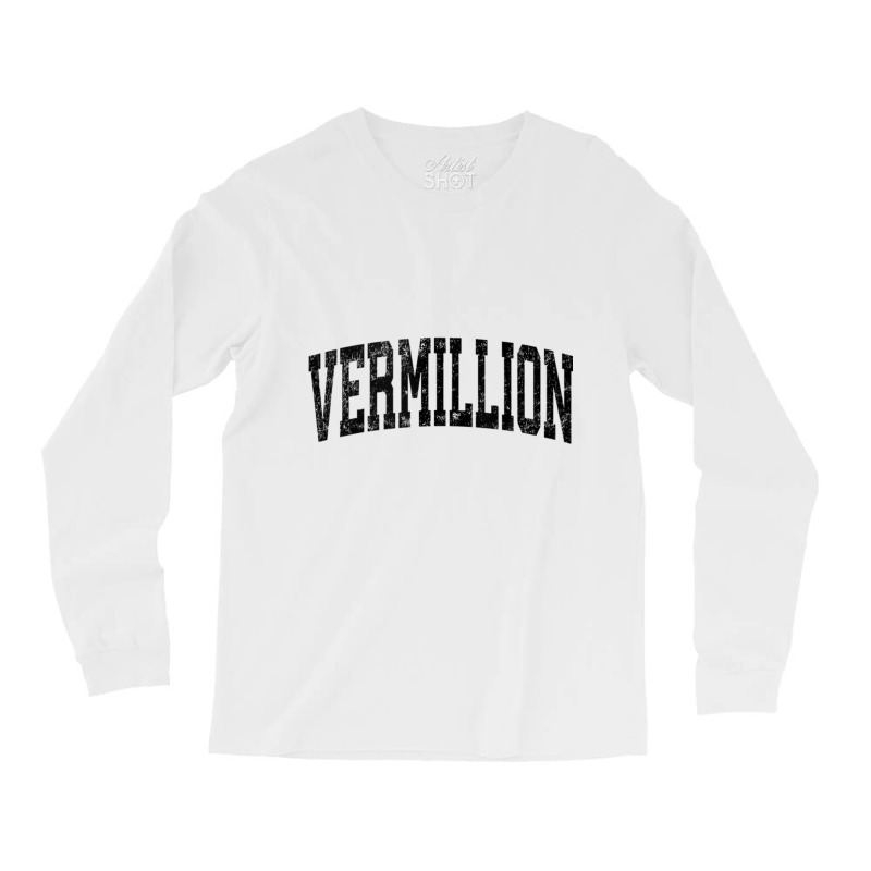 Vermillion South Dakota Sd Vintage Athletic Sports Black Des Tank Top Long Sleeve Shirts by cm-arts | Artistshot