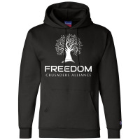 Freedom Crusaders Alliance - White Essential Champion Hoodie | Artistshot