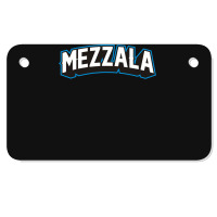 Mezzala Classic Motorcycle License Plate | Artistshot