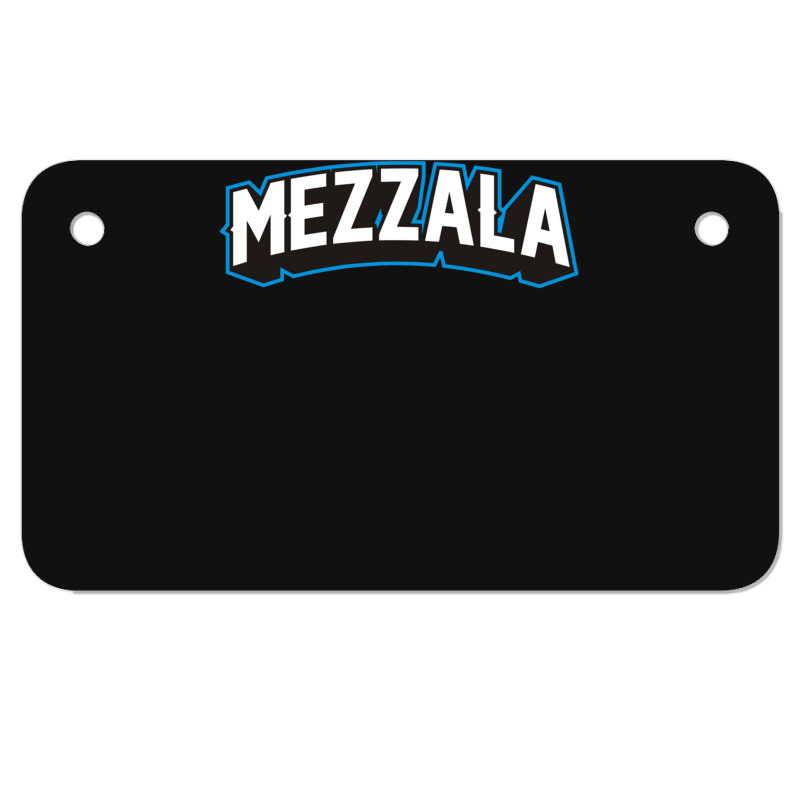 Mezzala Classic Motorcycle License Plate | Artistshot