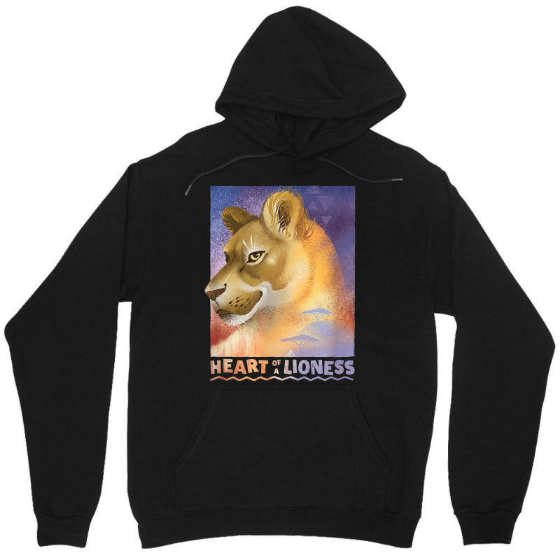 Funny Lion And King Nala Lioness Airbrush Live Action Unisex Hoodie | Artistshot