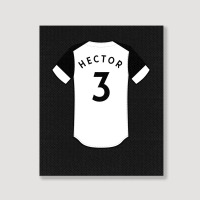 Michael Hector Jersey Classic Portrait Canvas Print | Artistshot