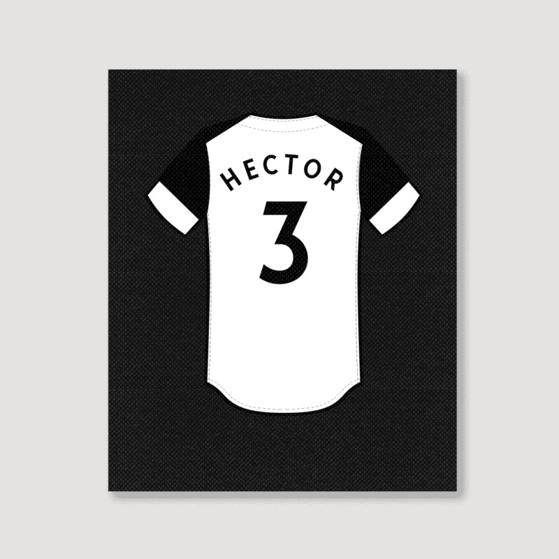 Michael Hector Jersey Classic Portrait Canvas Print | Artistshot