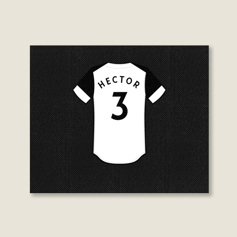 Michael Hector Jersey Classic Landscape Canvas Print | Artistshot