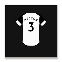 Michael Hector Jersey Classic Metal Print Square | Artistshot