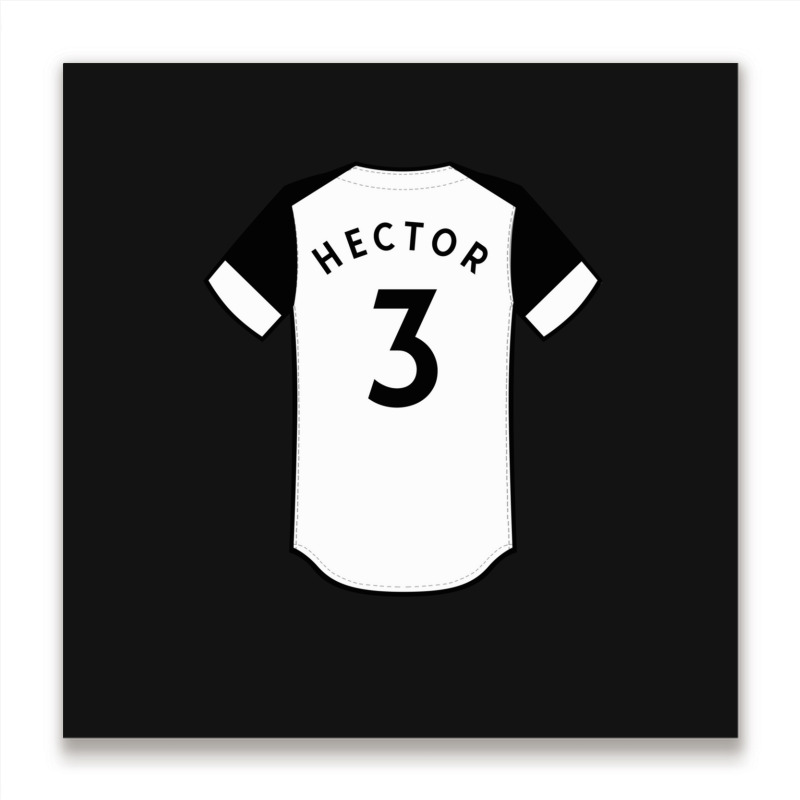 Michael Hector Jersey Classic Metal Print Square | Artistshot