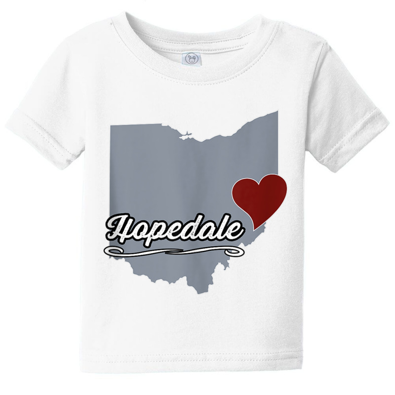 Hopedale   Ohio  Oh City State Usa   Cute Souvenir   Tank Top Baby Tee by cm-arts | Artistshot