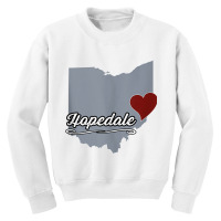 Hopedale   Ohio  Oh City State Usa   Cute Souvenir   Tank Top Youth Sweatshirt | Artistshot