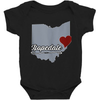 Hopedale   Ohio  Oh City State Usa   Cute Souvenir   Tank Top Baby Bodysuit | Artistshot