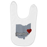 Hopedale   Ohio  Oh City State Usa   Cute Souvenir   Tank Top Baby Bibs | Artistshot