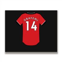 Michael Obafemi Jersey Classic Metal Print Horizontal | Artistshot