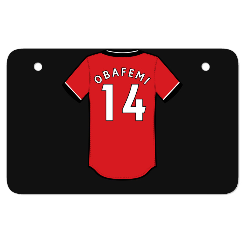 Michael Obafemi Jersey Classic Atv License Plate | Artistshot