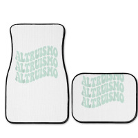 Altruismo   School Spirit Wavy Stacked T Shirt Full Set Car Mats | Artistshot