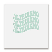 Altruismo   School Spirit Wavy Stacked T Shirt Metal Print Square | Artistshot