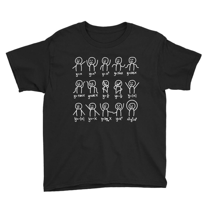 Algebra Dance Funny Graph Figures Math Equation T Shirt T Shirt Youth Tee by cm-arts | Artistshot