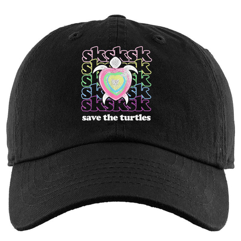 Sksksk And I Oop Save The Turtles Basic Girl Kids Cap by StaceyKerry | Artistshot