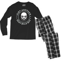 Mens Funny Bald Gift For Men  Sexy Bald Guy, Hairless, Shaved Premium Men's Long Sleeve Pajama Set | Artistshot