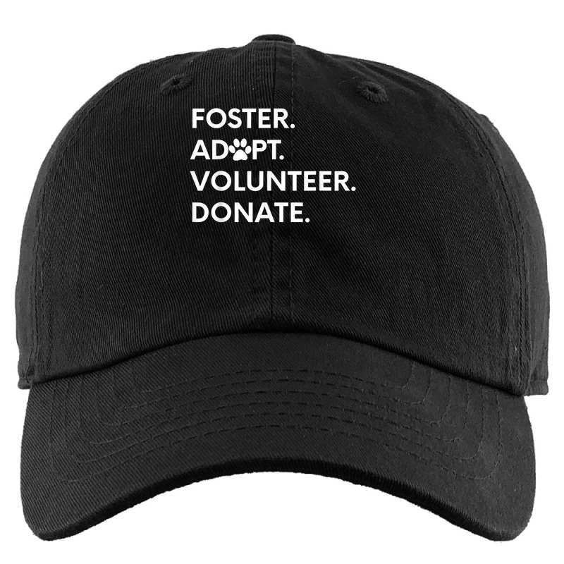 Foster Adopt Volunteer Donate Animal Rescue Shelter Kids Cap by CaseVillarreal | Artistshot