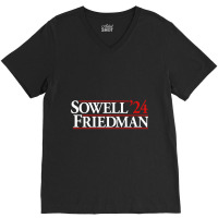 Sowell Friedman 24 V-neck Tee | Artistshot