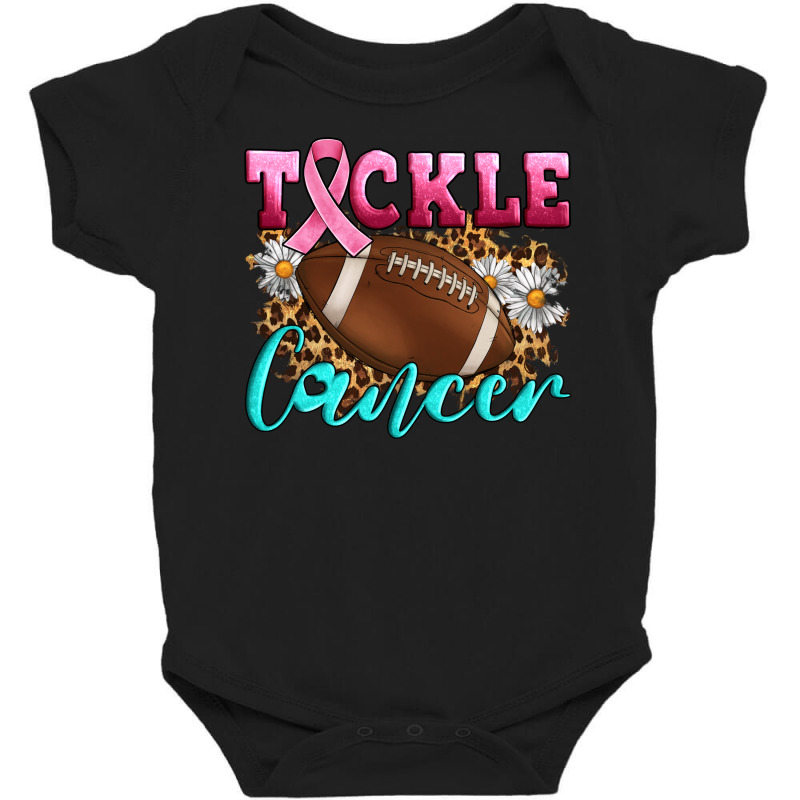 Tackle Cancer Baby Bodysuit by Artiststas | Artistshot