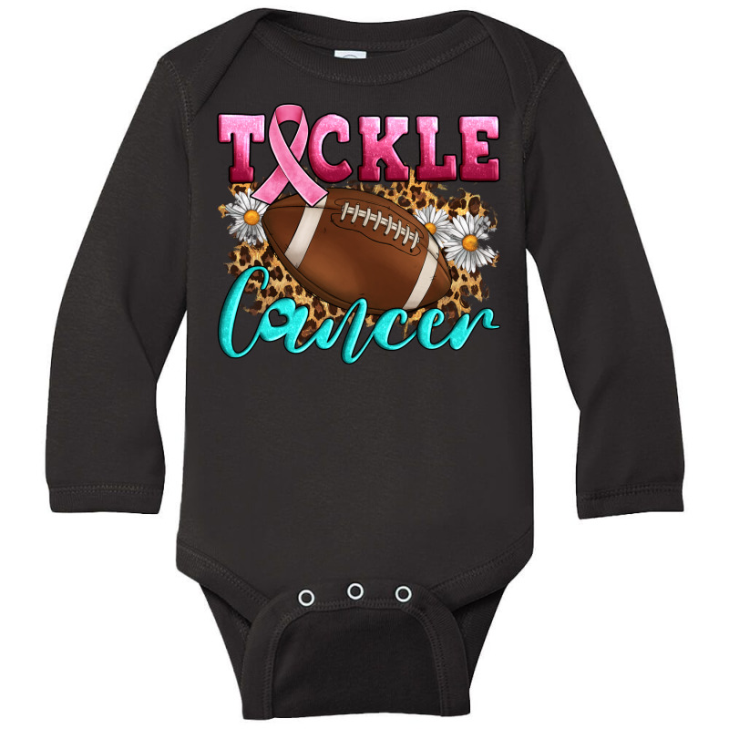 Tackle Cancer Long Sleeve Baby Bodysuit by Artiststas | Artistshot