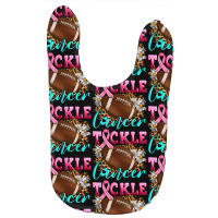 Tackle Cancer Baby Bibs | Artistshot