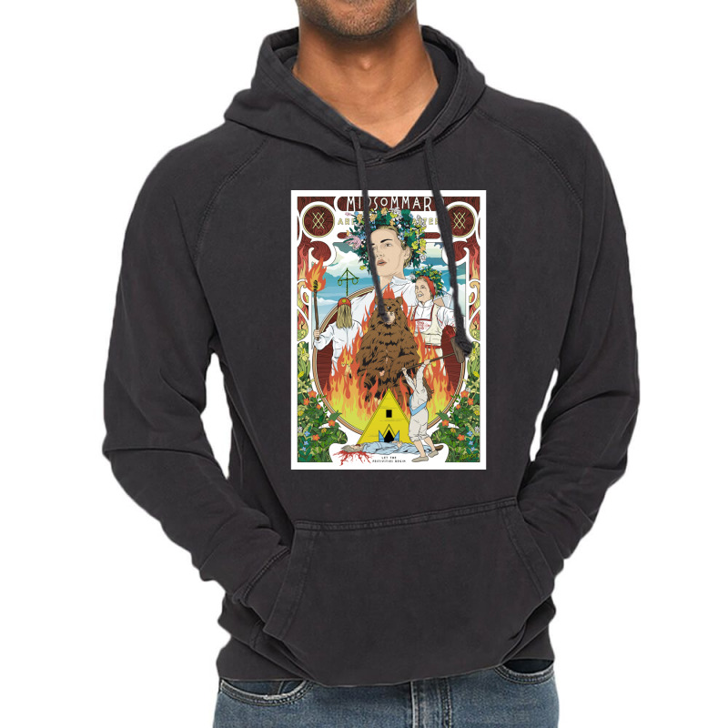 Burn The Bear Vintage Hoodie by cm-arts | Artistshot