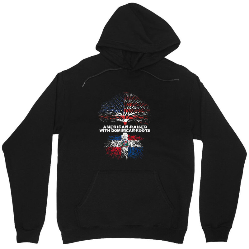 American Raised With Dominican Roots Republic Unisex Hoodie by Joan Lambert Tritten | Artistshot